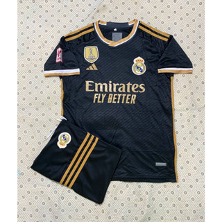 เสื้อฟุตบอล Real เสื้อพร้อมกางเกงใหม่ล่าสุดชุดกีฬา 2023 กับ 2024 เหนือผ้าดีใส่สบาย