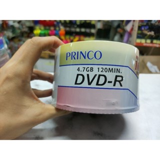 DVD R princo 4.7gb 120 min 50แผ่น