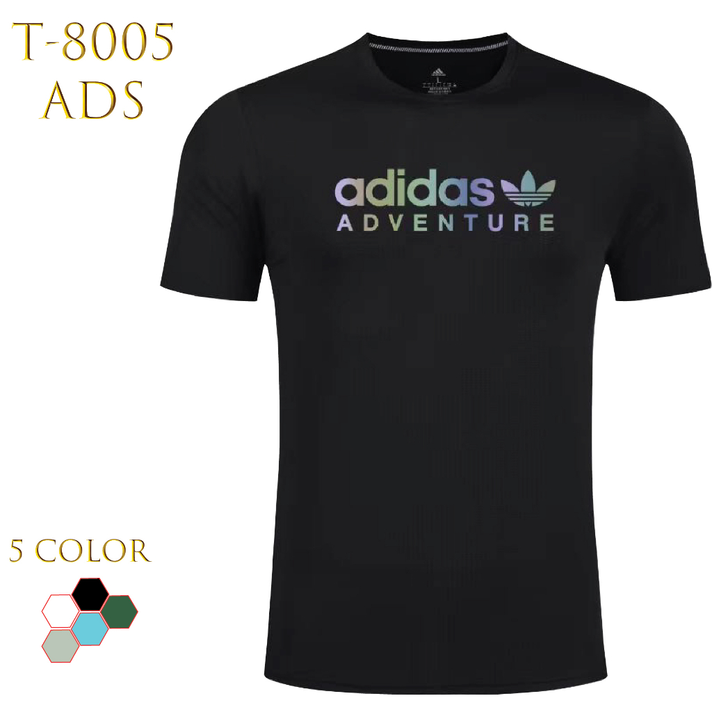 เสื้อแขนสั้นออกกำลังกายกีฬา เนื้อผ้าดี รุ่น 8005 TS ADS