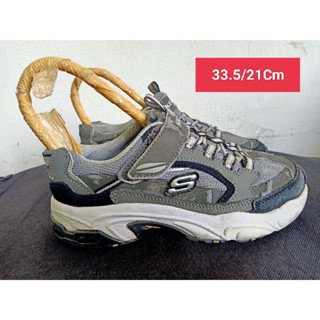 Skechers Size 33.5 ยาว 21 Cm  รองเท้ามือสอง  ผู้หญิง เท้าเล็ก   แฟชั่น ลำลอง ทำงาน