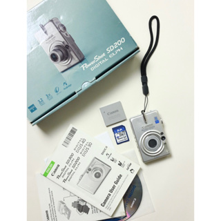 Mint!!! Canon IXUS30 | Powershot SD200 ( Silver Color ) งานกล่อง กล้องรุ่นนี้วัสดุดี ทรงสวย โทนสีสวย ตัวหายาก