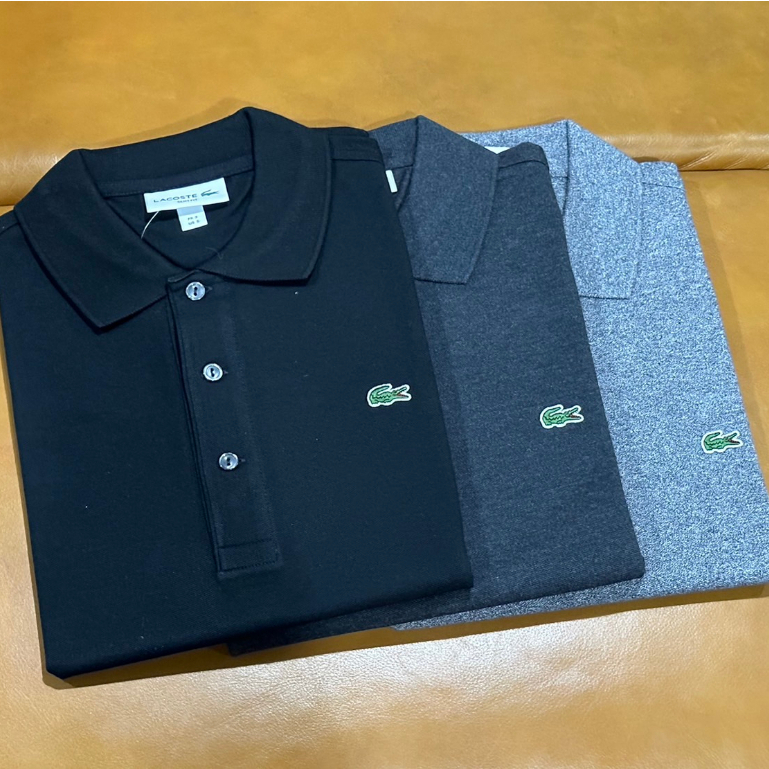 เสื้อ Polo Lacoste ทรง slim fit   ของแท้ 100% ป้ายไทย (Stock2)