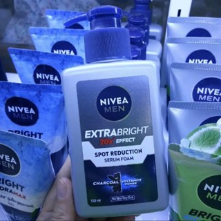 NIVEA นีเวีย เมน เอ็กซ์ตร้า เซรั่ม โฟม 100 มล.