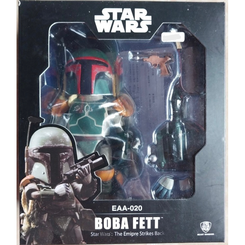 มือ2 EAA-020 Boba Fett star wars the empire strikers back Egg attack Beast Kingdom action figure