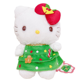 ตุ๊กตา // ตุ๊กตา Hello Kitty Xmas Tree 8 นิ้ว sanrio