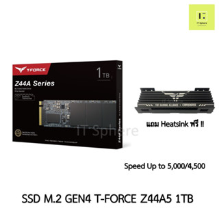 สินค้าพร้อมส่ง SSD M.2 1TB T-FORCE Z44A5 NVMe (GEN4)  ของใหม่ มือ 1