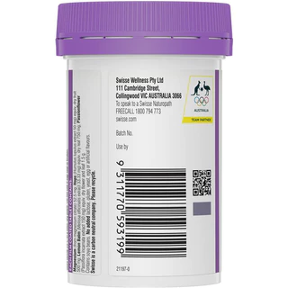 Swisse Ultiboost Relax & Sleep 60 Tablets ลดความเครียด ช่วยการนอนหลับ