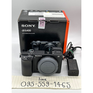 บอดี้กล้อง Sony a6400 wifi ชัตเตอร์ 8 พัน