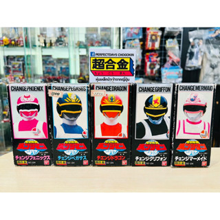 หุ่นเหล็ก ขบวนการ Changeman ฟิกเกอร์ เซนไต Bandai Sentai Figure 1985 Made in Japan