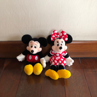 ตุ๊กตา มิกกี้ มินนี่ ดิสนีย์ Mickey Minnie Disney ขนาด 12 นิ้ว