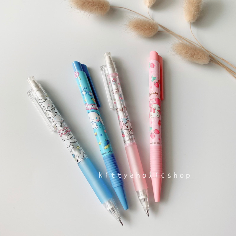 สินค้าพร้อมส่งใน1-2วัน ไม่ต้องพรีค่ะ !! ดินสอกด ปากกาลูกลื่น ซานริโอ้ Sanrio