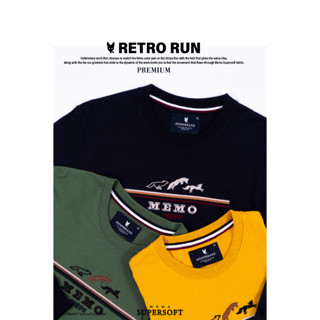 MEMO🦊 [ลด 45 ฿ ใส่โค้ด MEMOSEP ] รุ่น : Retro Run แขนยาว🦊 𝗠𝗘𝗠𝗢 𝗦𝗨𝗣𝗘𝗥𝗦𝗢𝗙𝗧 • 𝗣𝗥𝗘𝗠𝗜𝗨𝗠 𝗘𝗠𝗕𝗥𝗢𝗜𝗗𝗘𝗥𝗬 𝗟𝗢𝗡𝗚