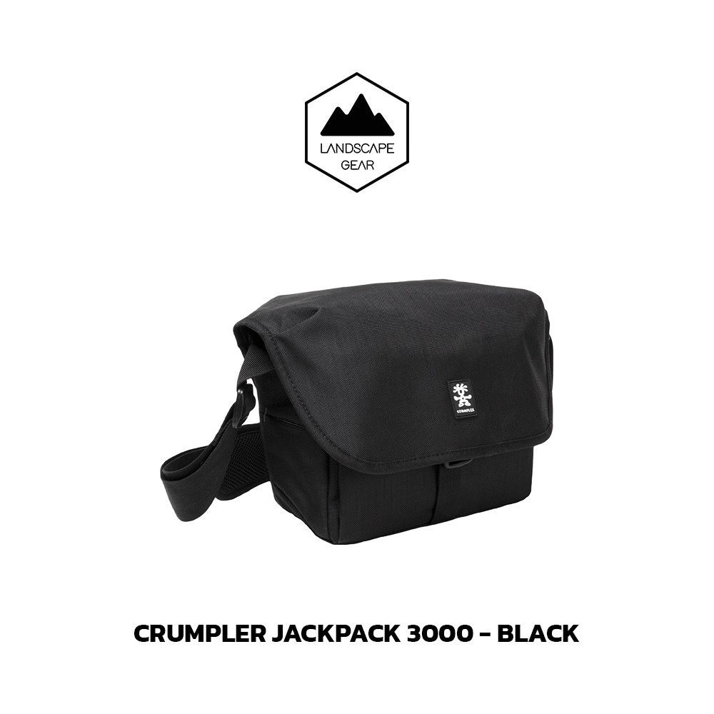 Crumpler กระเป๋ากล้อง รุ่น Jackpack 3000 สีดำ