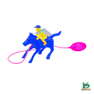 DTOY | ของเล่นม้าบีบลม ม้ากระโดด ของเล่นย้อนยุค ของเล่นสะสม