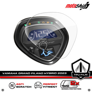 ฟิล์มกันรอยหน้าปัด YAMAHA GRAND FILANO HYBRID 2023 PRO TPU Dashboard Protection Film