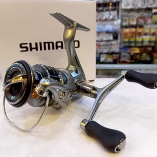 รอกสปิน Shimano Nasci C3000DH/แขนคู่ ปีล่าสุด21 ของใหม่พร้อมใบรับประกัน ตกหมึก ตีเหยื่อปลอม แคส-จิ๊ก เบามือมาก