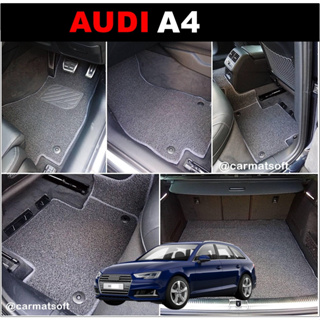 พรมรถยนต์ AUDI A4 พรมดักฝุ่นไวนิล ออดี้ เอ4 เข้ารูป ดักฝุ่น ดักทราย (พร้อมส่ง)