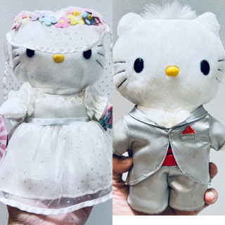 ขายคู่ แต่งงาน คิตตี้ แดเนียล Sanrio Hello Kitty Daniel McDonalds Sweetheart Wedding Bride &amp; Groom 2000 หายาก งานสวย