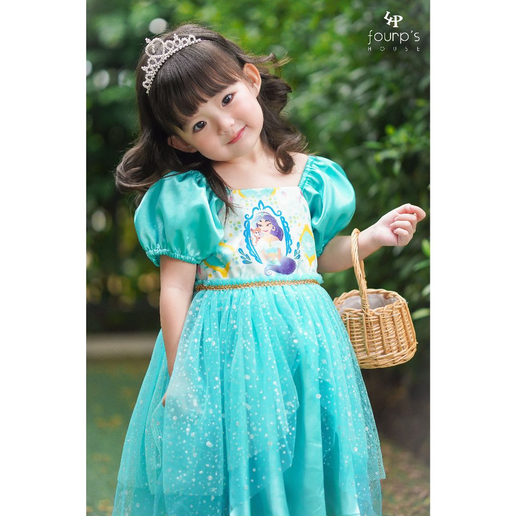DISNEY PRINCESS : 050130 เดรสเด็กลิขสิทธิ์แท้