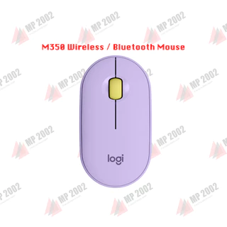 Logitech M350 , M350s Pebble Wireless Multi-Mode Bluetooth Mouse ประกันศูนย์ไทย 1 ปี