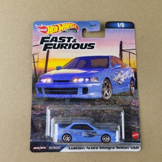 Hotwheels Fast&amp; Furious รุ่น Custom Acura Integra Sedan GSR