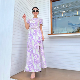 Zebra Maxi Dress มี 2 สี - PINPLOY CLOSET