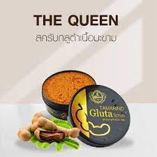 The Queen Tamarind Gluta Scrub สครับ กลูต้ามะขาม เนื้อมะขาม เดอะควีน ของแท้ 100%