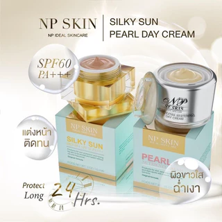พร้อมจัดส่งด่วน🔥NP SKIN เซ็ตคู่หูตอนเช้า (กันแดด+เดย์ครีม) ของแท้100%มีบริการเก็บเงินปลายทาง
