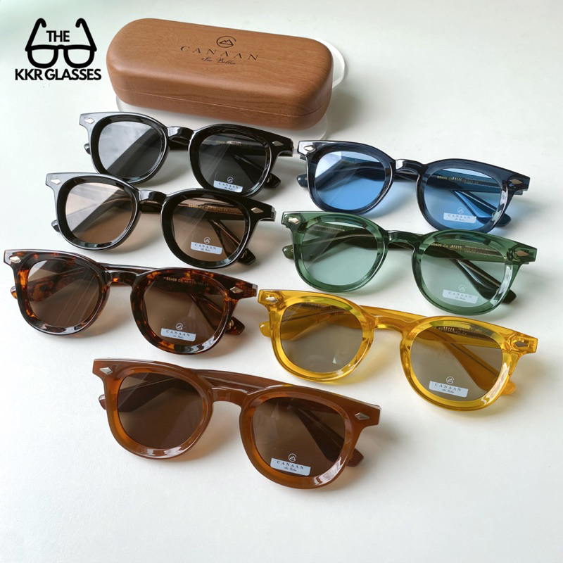 𝗖𝗔𝗡𝗔𝗔𝗡 แบรนด์แท้ ! แว่นกันแดด S5409 ป้องกันแสงแดด𝗨𝗩  ชายหญิงใส่ได้ (มีปลายทาง)