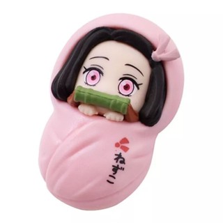 น่ารัก 🌸 Bandai Demon Slayer Swaddle Mascot Figure Gashapon 🌸 น้อง เนซึโกะ ห่อแบบทารก น่ารักมากๆคร้า 🌸 ดาบพิฆาตอสูร