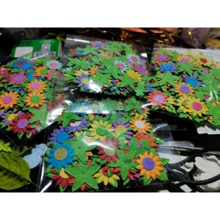 ทานตะวัน ดอกไม้กระดาษสา มีหลายสี