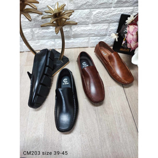 CM203รองเท้าหนังเงาลำลองผู้ชาย มี4 สีไซส์ 39-45