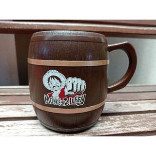 ONE PIECE Barrel Mug Luffy Logo 2023 แก้ว ลูฟี่ UNIVERSAL STUDIO JAPAN