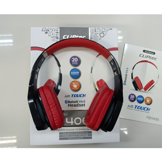 **ลด!! กระหน่ำ สินค้า เคลียสต็อค เกรด B ** หูฟัง บลูทธู CLiPtec PBH406 AIR-TOUCH Bluetooth 4.0 Wireless Stereo Headset