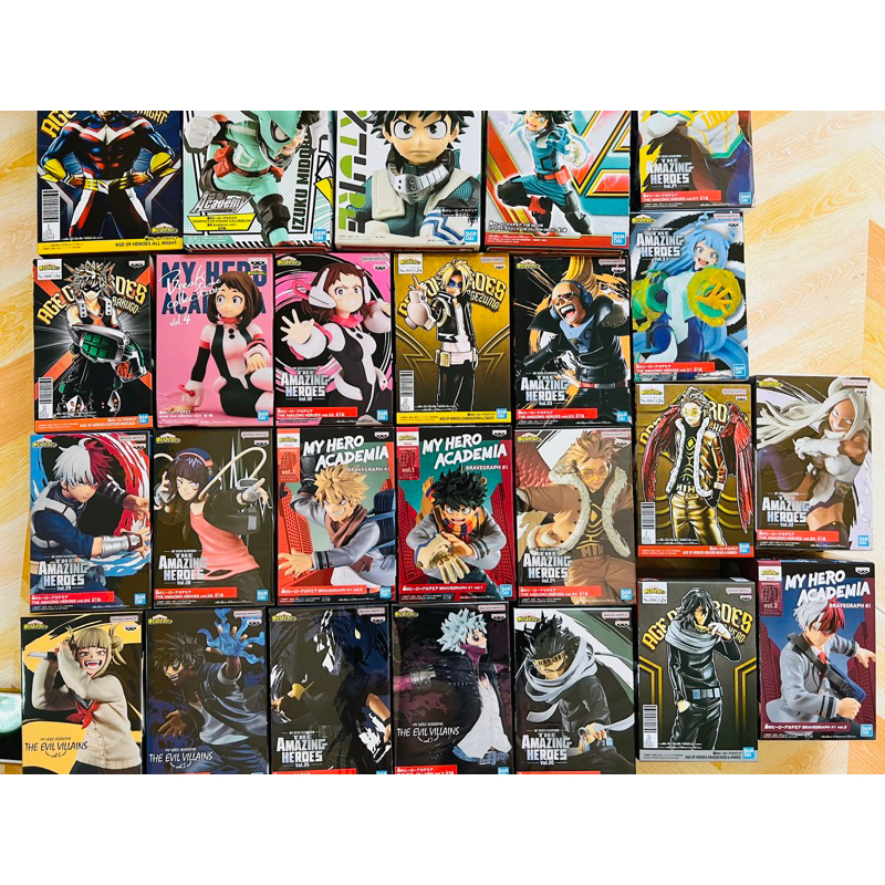 update  ( แท้ / มือ 1-2 ) My Hero Academia งานรวม ๆ ของแท้ พร้อมส่งค่ะ