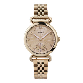 TIMEX TW2T88600 TREND MODEL 23 นาฬิกาข้อมือผู้หญิง สายสแตนเลส หน้าปัด 33 มม.