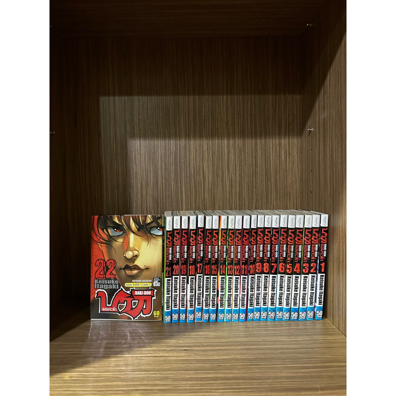 หนังสือการ์ตูนยกชุด BAKI-DOU บากิ จอมระห่ำ เล่ม 1-22