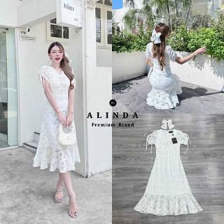 Alinda เดรส+กิ๊บโบว์ Size S