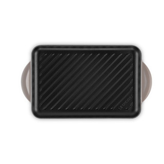 กระทะเหล็กหล่อ ทรงรี ขนาด 32 cm สีเทา Rectangular Grill 32cm Flint