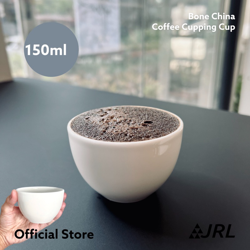 Coffee Cupping Cup 150 ml (Bone China) ถ้วยชิมกาแฟ สำหรับคัปปิ้งแบบมืออาชีพ / ใช้สำหรับดื่มชาได้