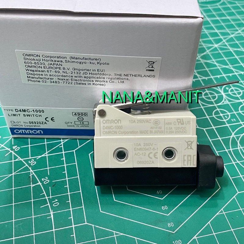 D4MC-1000 LIMIT SWITCH พร้อมส่งในไทย
