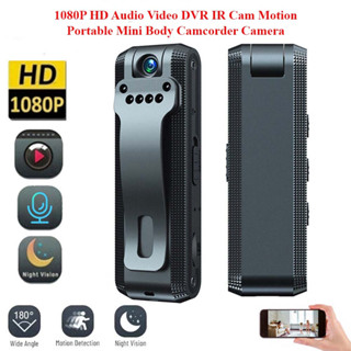 1080P HD Mini Police Body Action Camera Video DVR IR Night Cam 8-hour Motion Camcorder