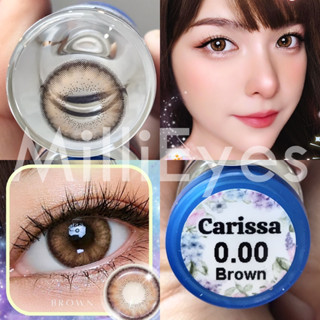 ลายใหม่ล่าสุด คอนแทคเลนส์พรีเมี่ยม จากเกาหลีแท้ ขนาดมินิ Carissa (Luxzylens) ค่าน้ำ 42% ลายดังในtiktok สวยมาก