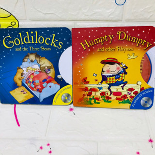 รวมปก Goldilocks and the Three Bears ,Humpty Dumpty (board book )ปกแข็ง-BB2 ไม่มีCD