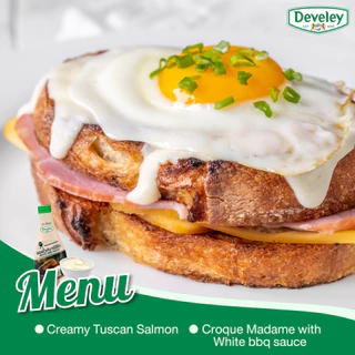 Develey White BBQ sauce (ซอสไวท์บาร์บีคิว) 360 กรัม