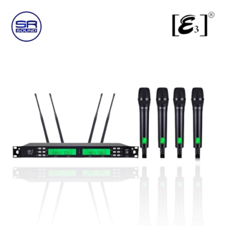 E3 GR-5600 ไมค์ลอย4ด้าม UHF ปรับความถี่ได้ (สินค้าใหม่แกะกล่อง มีหน้าร้าน)