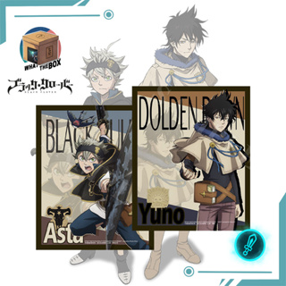 รูปตั้งโต๊ะ Black Clover ลิขสิทธิ์แท้ ส่องแสงกลางคืน แบล็คโคลเวอร์ แอสต้า Asta ยูโน่ Yuno หน่วยกระทิงดำ รุ่งอรุณสีทอง