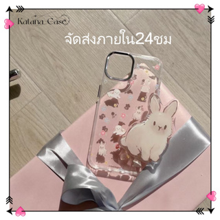 🎐จัดส่งภายใน24ชม🎐เคส for iPhone 11 14 Pro Max Case for iPhone 12 13 ป้องกันการตก การป้องกัน พร้อมขาตั้ง การ์ตูน