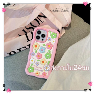 🎐จัดส่งภายใน24ชม🎐เคส for iPhone 11 14 Pro Max Case for iPhone 12 13 ป้องกันการตก การป้องกัน เคสซิลิโคนนิ่ม หวานสวย