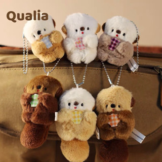 พวงกุญแจตุ๊กตา Qualia ottery แก๊งนากทะเล🦦แท้💯 | Ottery key chains